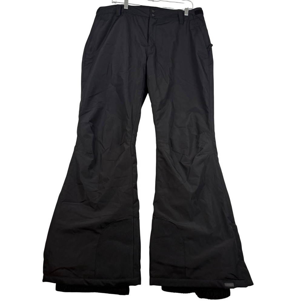 Roxy DryFlight 10K Black Insulated Snowboard Ski Pants Womens Large 4208